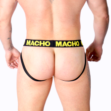 MACHO - MX25A JOCK LYCRA AMARELO M