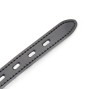 OHMAMA FETISH - BÂILLON BALLE EN SILICONE AVEC CEINTURE EN CUIR (CADENAS INCLUS)