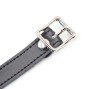 OHMAMA FETISH - BÂILLON BALLE EN SILICONE AVEC CEINTURE EN CUIR (CADENAS INCLUS)
