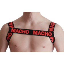 MACHO -GESCHIRR ROT