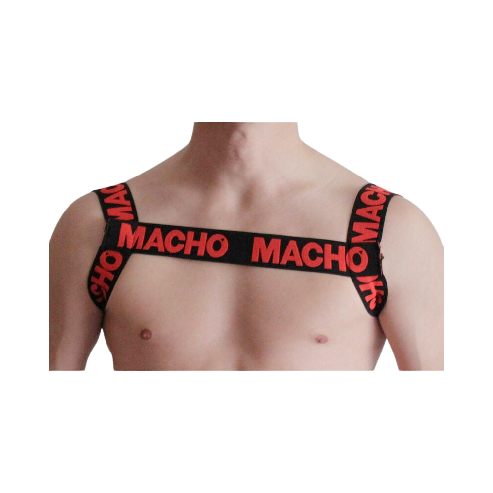 MACHO - ARNÊS VERMELHO