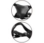 KING COCK - ELITE DELUXE VERSTELLBARES HARNESS-KIT RING MIT HODEN & DILDO 20.3 CM