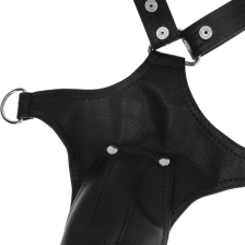 FETISH SUBMISSIVE ATTITUDE - ECO LEATHER BODY STRAP HARNESS MEN