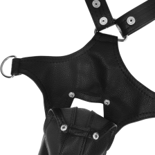 FETISH SUBMISSIVE ATTITUDE - ECO LEATHER BODY STRAP HARNESS MEN