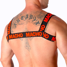 MACHO - DOUBLE HARNESS RED