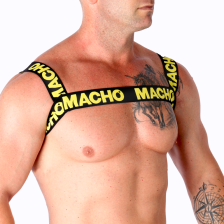 MACHO - DOUBLE HARNESS YELLOW