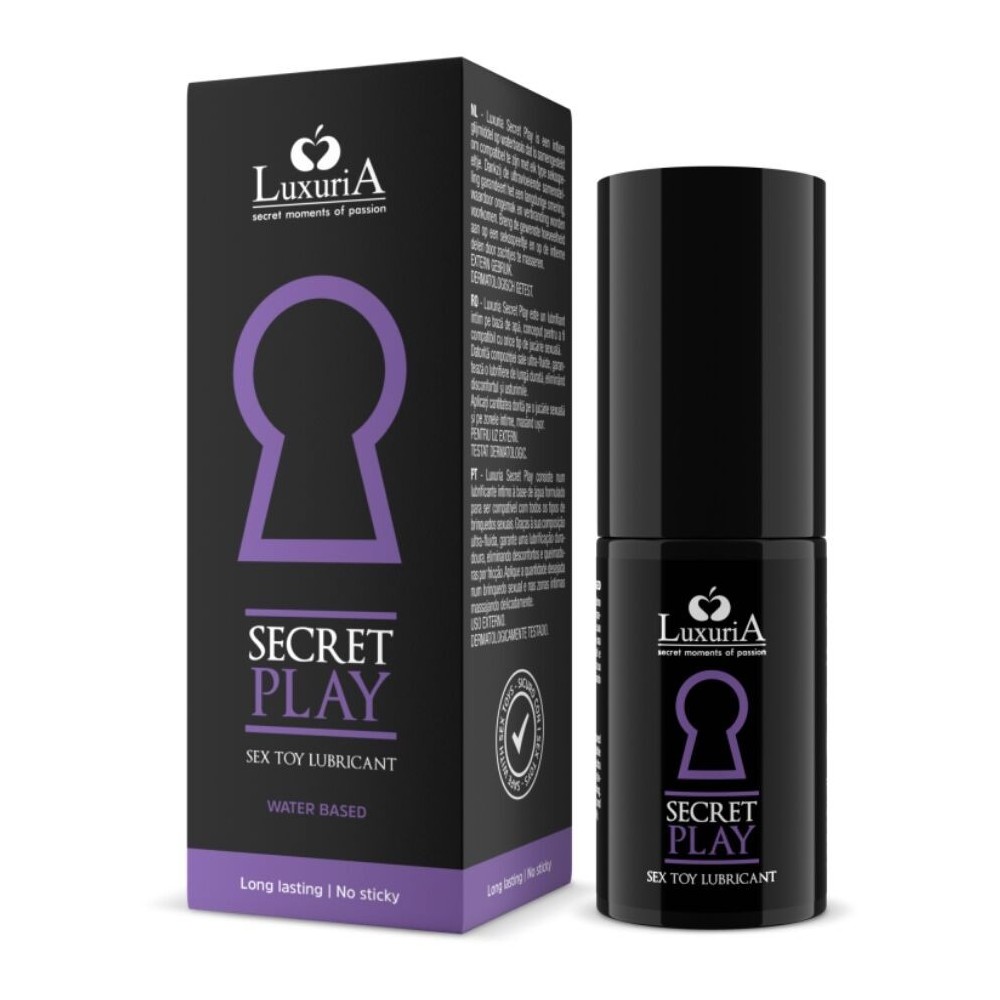 INTIMATELINE LUXURIA - LUBRIFIANT POUR JOUETS SEXUELS SECRET PLAY 30 ML