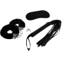 INTENSE - FETISH PLAYSET ÉROTIQUE 1 AVEC MENOTTES, MASQUE AVEUGLE ET FLOGGER