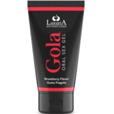 INTIMATELINE LUXURIA - GEL PER SESSO ORALE GUSTO FRAGOLA 50 ML