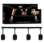 FETISH SUBMISSIVE BONDAGE - VERSTELLBARE SPREIZSTANGE 4 STÜCK