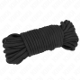 KINK - CORDA IN COTONE 20 METRI NERA