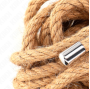 KINK - CORDE DE CHANVRE AVEC TÊTE MÉTALLIQUE 5 MÈTRES