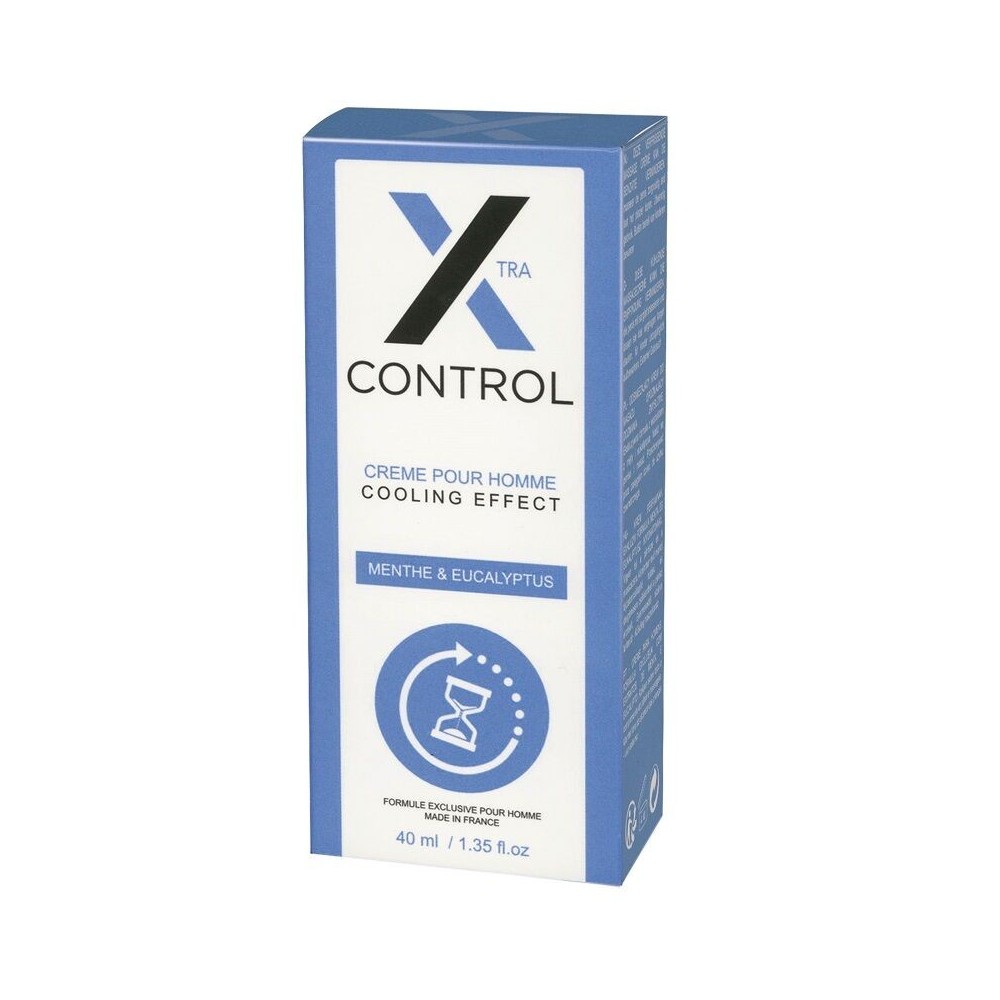 RUF - X CONTROL CREMA EFFETTO FREDDO PER UOMO 40 ML