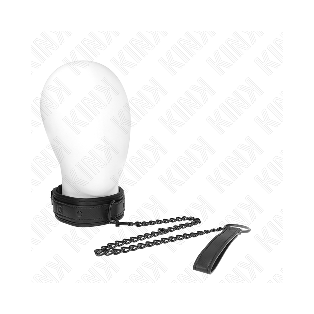 KINK - NEOPREN BONDAGE HALSBAND MODELL 2 MIT GÜRTEL 78 CM VERSTELLBAR 37,5 X 49,5 CM