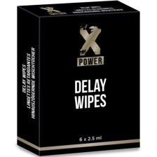 X POWER - LINGETTES DELAY 6 UNITÉS