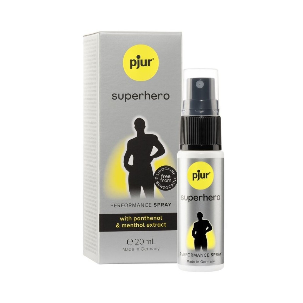 PJUR - SUPERHERO PERFORMANCE RETARDANT SPRAY 20 ML