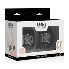 BEGME - BLACK EDITION PREMIUM MENOTTES POUR CHEVILLES