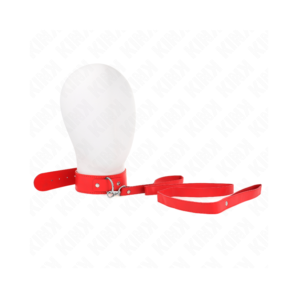 KINK - HALSKETTE MIT GÜRTEL 116 CM ROJO GURT VERSTELLBAR 32-50 CM X 8 CM