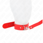 KINK - HALSKETTE MIT GÜRTEL 116 CM ROJO GURT VERSTELLBAR 32-50 CM X 8 CM