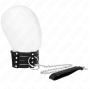 KINK - COLLANA CON CINTURA 65 CM STILE SUB REGOLABILE 35-51 CM X 7 CM