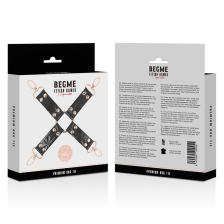 BEGME - BLACK EDITION VEGAN LEATHER HOG TIE