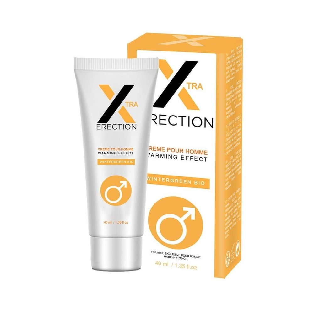 RUF - X ERECTION CRÈME DÉRECTION EFFET CHALEUR 40 ML