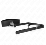 KINK - GUINZAGLIO BORCHIE 116 CM COLLARE CON CINTURINO IN SIMILPELLE 50 X 5 CM
