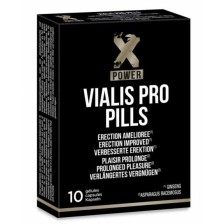 X POWER - VIALIS PRO ERECTION ENHANCING CAPSULES 10 UNITS