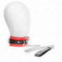 KINK - COLLAR WITH BELT 65 CM WITH STRAP RED 54 X 4.5 CM
