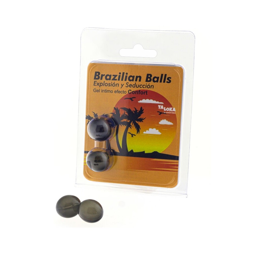 TALOKA - 2 BRAZILIAN BALLS COMFORT EFFECT EXCITING GEL