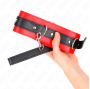 KINK - COLLAR WITH BELT 65 CM WITH STRAP RED 54 X 4.5 CM