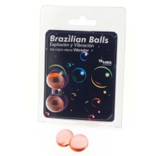 TALOKA - 2 BALLES BRÉSILIENNES GEL EXCITANT EFFET VIBRANT