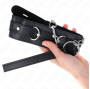 KINK - COLLARE CON CINTURA 65 CM CON CINTURINO NERO 54 X 4,5 CM