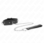 KINK - HALSKETTE MIT LEINE 65 CM 3 RING MODELL 1 VERSTELLBAR 38-49 CM X 5 CM