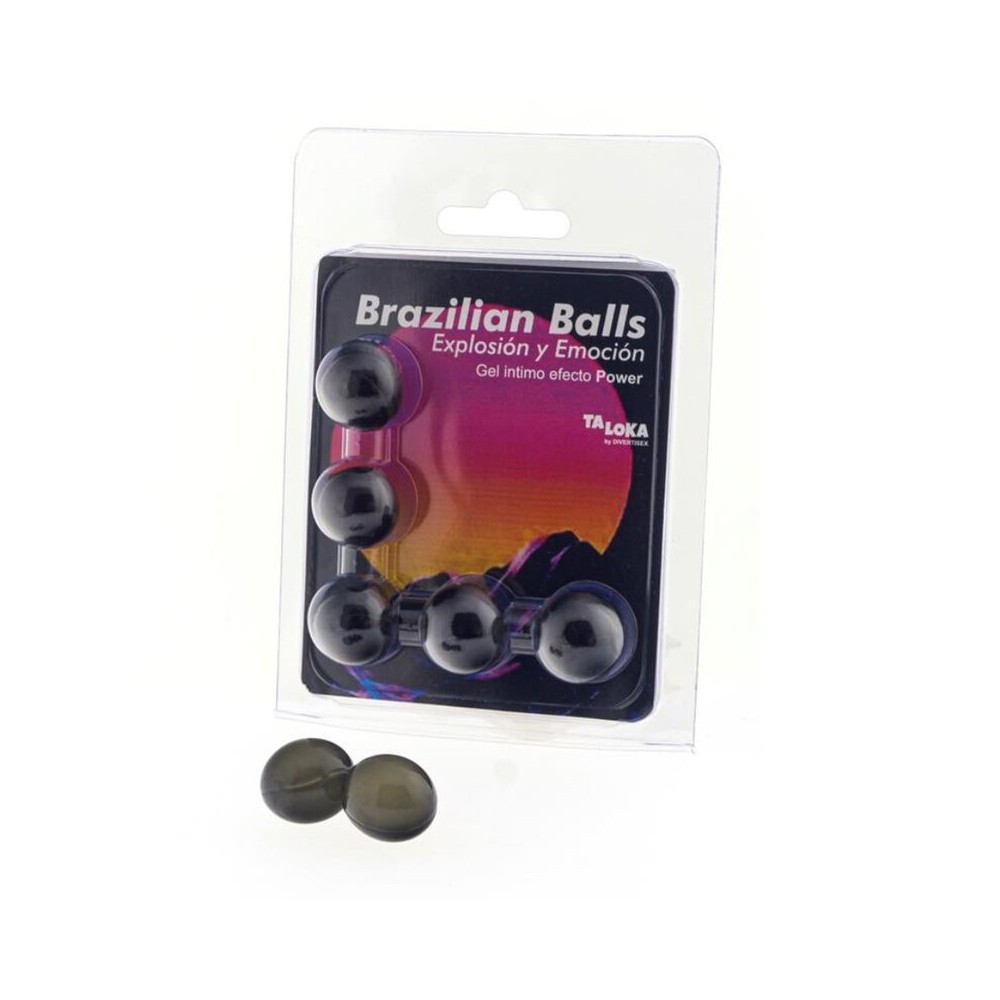 TALOKA - 5 BRAZILIAN BALLS POWER EFFECT EXCITING GEL