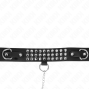 KINK - HALSKETTE MIT BAND 65 CM GLÄNZEND VERSTELLBAR 37-42 CM X 5,3 CM