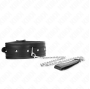 KINK - COLLANA CON CINTURINO CON FIBBIA LUCIDA 65 CM 48.5 CM X 5.3 CM