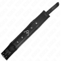 KINK - COLLANA CON CINTURINO IN SIMILPELLE SPUGNA MODELLO 1 REGOLABILE 37-54 CM X 3 CM