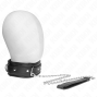 KINK - COLLANA CON CINTURINO IN SIMILPELLE SPUGNA MODELLO 3 REGOLABILE 37-54 CM X 3 CM