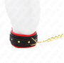KINK - COLLAR WITH PLAIN FABRIC LEASH ADJUSTABLE 33-48 CM X 5.7 CM