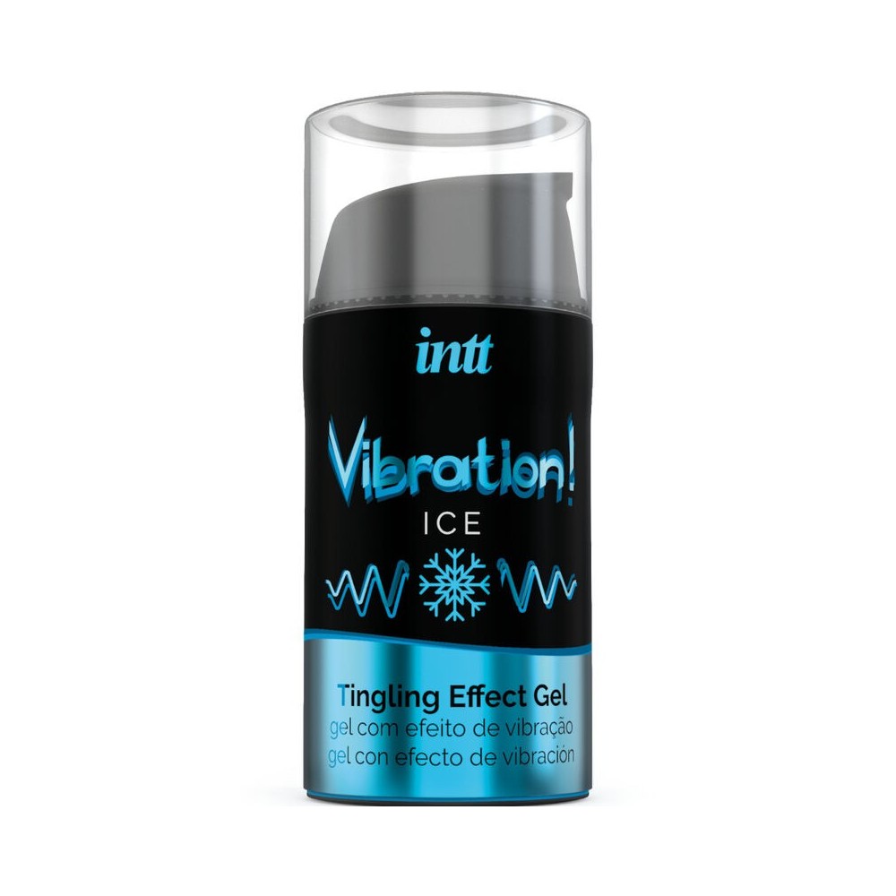 INTT - KRAFTVOLLES INTIM-STIMULIERENDES VIBRATIONSGEL MIT O-EFFEKT, 15 ml