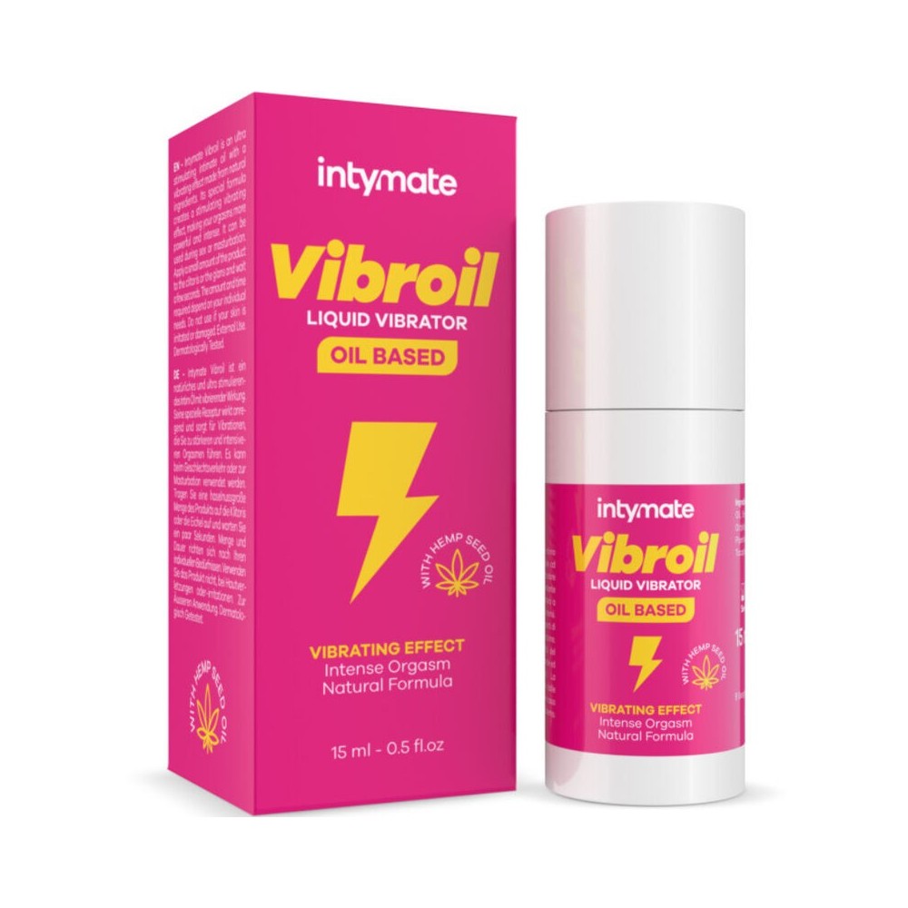 INTIMATELINE INTYMATE - VIBROIL INTIMATE OIL FOR HER VIBRATING EFFECT 15 ML