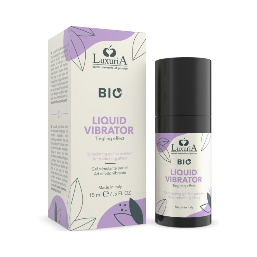 INTIMATELINE LUXURIA - GEL BIO ESTIMULANTE PARA SEU EFEITO VIBRANTE 15 ML