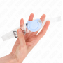 KINK - LIGHT BLUE PACIFIER SHAPED GAG 5.5 x 4 CM ADJUSTABLE 43-60 CM