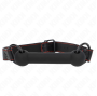 KINK - BONE GAG CON CINTURINO IN SIMILPELLE NERO REGOLABILE 41-57 CM