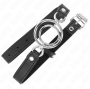 KINK - KNEBEL MIT MEHREREN O-RINGEN 5 CM SCHWARZ 63 X 2,5 CM