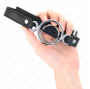 KINK - KNEBEL MIT MEHREREN O-RINGEN 5 CM SCHWARZ 63 X 2,5 CM