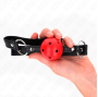 KINK - PALLA CAVA DURA ROSSA 4,5 CM MODELLO GAG 1 63,5 X 2 CM