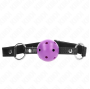 KINK - HOLLOW HARD PURPLE BALL 4.5 CM GAG 63.5 X 2 CM