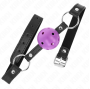 KINK - HOLLOW HARD PURPLE BALL 4.5 CM GAG 63.5 X 2 CM